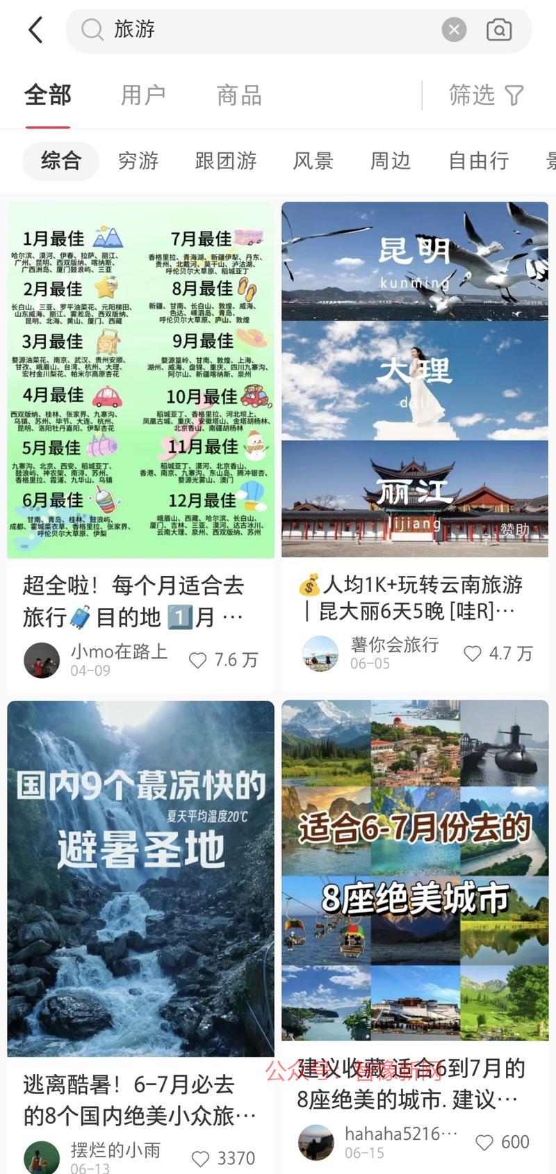 小红书旅游，引流私域和…#情报-搞钱情报论坛-网创交流-智像新网